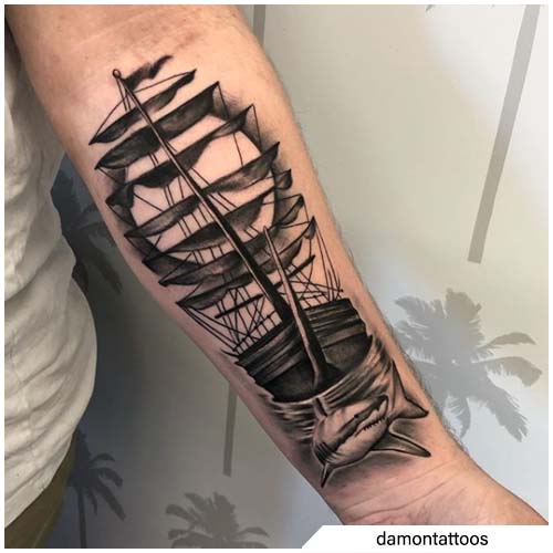 Significato Tatuaggio Veliero - Storia E Tante Idee Tattoo A Cui Ispirarsi 500_x_500_jpg
