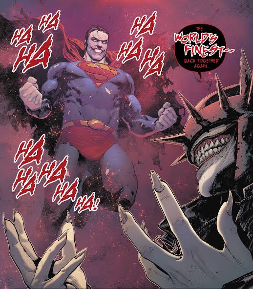 Superman El Nuevo Infectado Por El Batman Que Rie