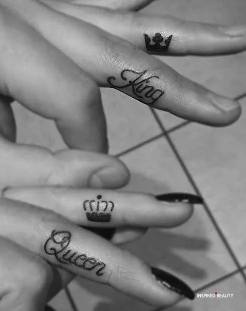 24 King And Queen Tattoos For Couples - Inspired Beauty 620_x_491_jpg