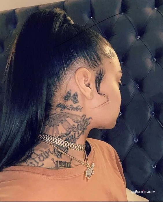 25 Coolest Neck Tattoos For Women 2022 - Inspired Beauty 701_x_564_jpg
