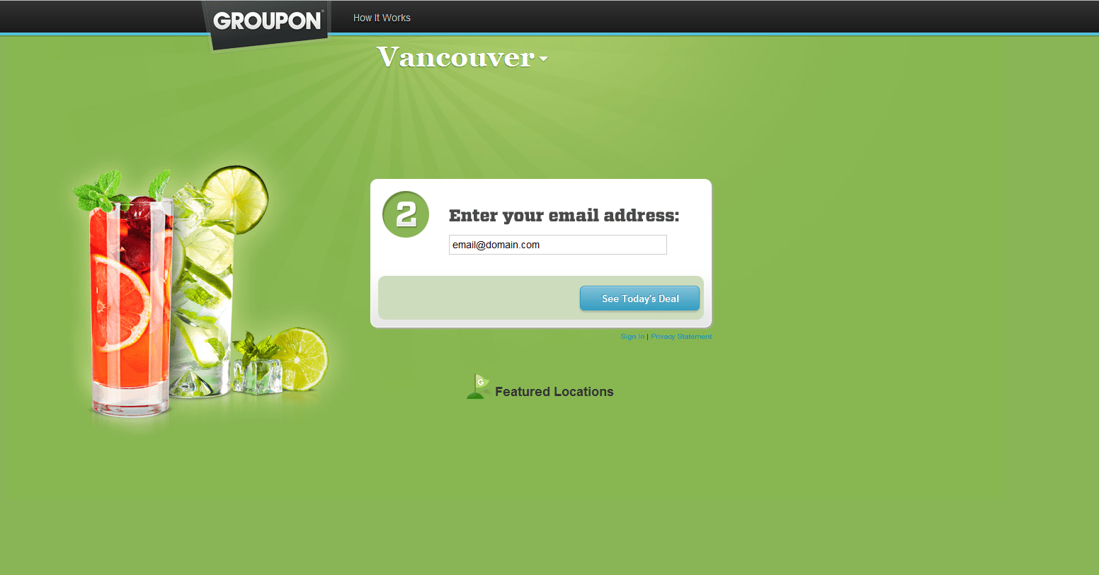 splash pages - wordpress.com