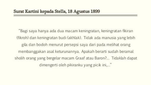 Surat Kartini « isnaini mukaromah