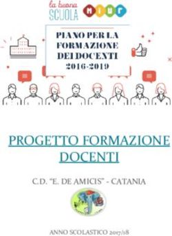 Progetto Formazione Docenti - C.d. "E. De Amicis" - Catania Anno Scolastico 2017/18 - C.d. Edmondo De Amicis 344_x_250_jpg