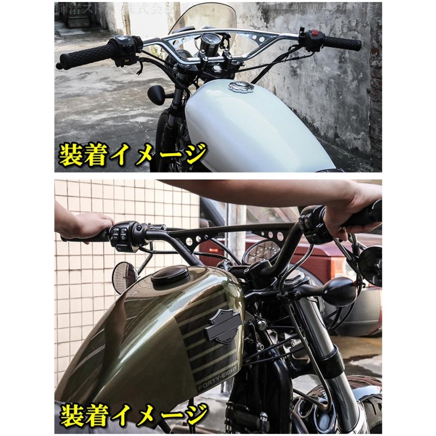 バイク 汎用 ハンドルバー 1インチ 25.4mm アメリカン 艶消し黒 メッキ ハーレー ドラッグスター レブル イントルーダー シャドウ マグナ  スティード バルカン : 輝渚ストア - 通販 - Yahoo!ショッピング