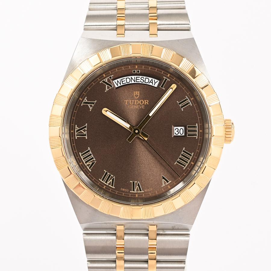 TUDOR チューダーチュードル ロイヤル 41mm 腕時計 28603 ブラウンローマン メンズ 中古A品 :  ロデオドライブ-Yahoo!ショップ - 通販 - Yahoo!ショッピング