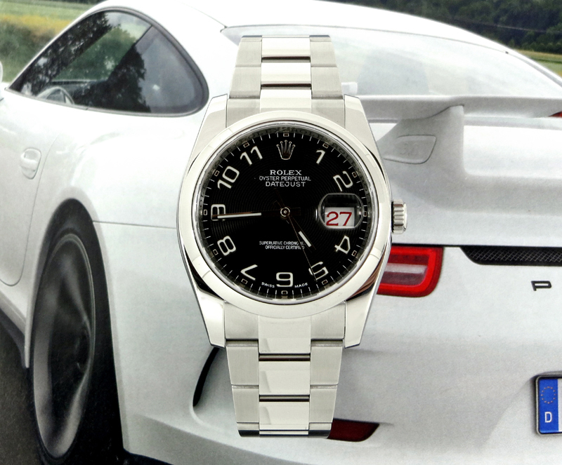 Mint 2014 Rolex Datejust Rare Dial Date Wheel Items Of Beauty