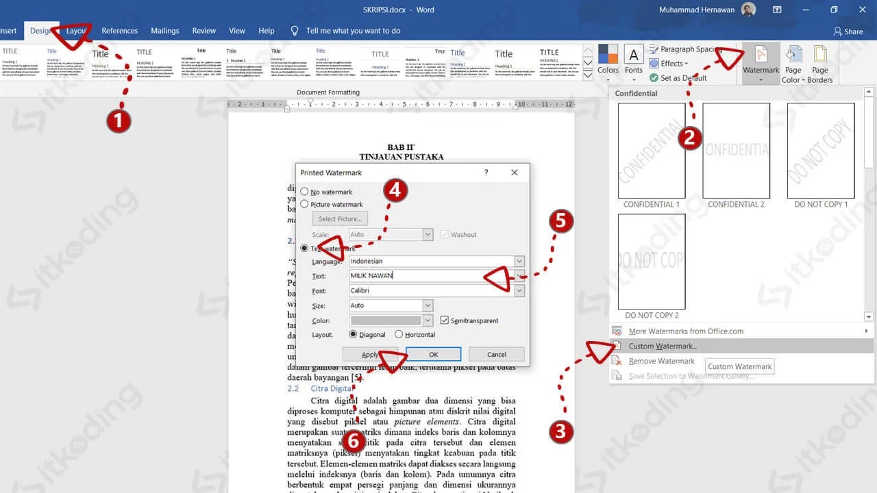 4 Cara Membuat Background di Word Paling Keren dan Mudah