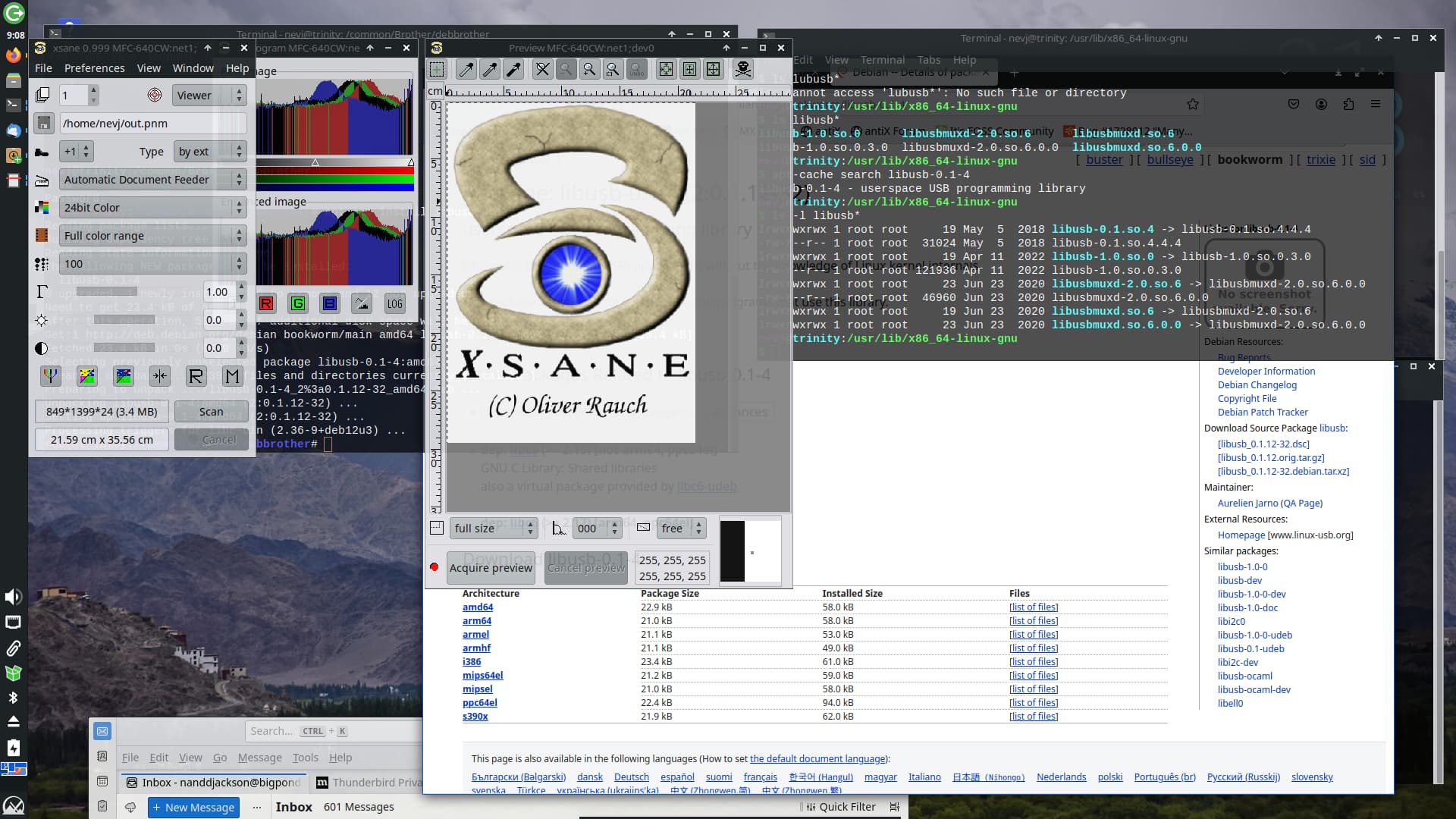 Xsane, network scanner, and MX23.1 - Page 2 - Applications - Its FOSS  Community