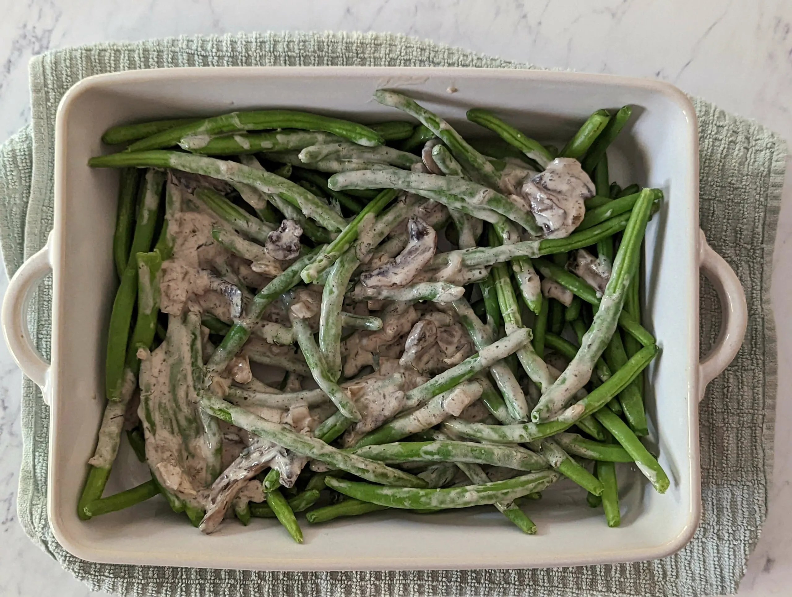 Keto Green Bean Casserole With Canned Green Beans