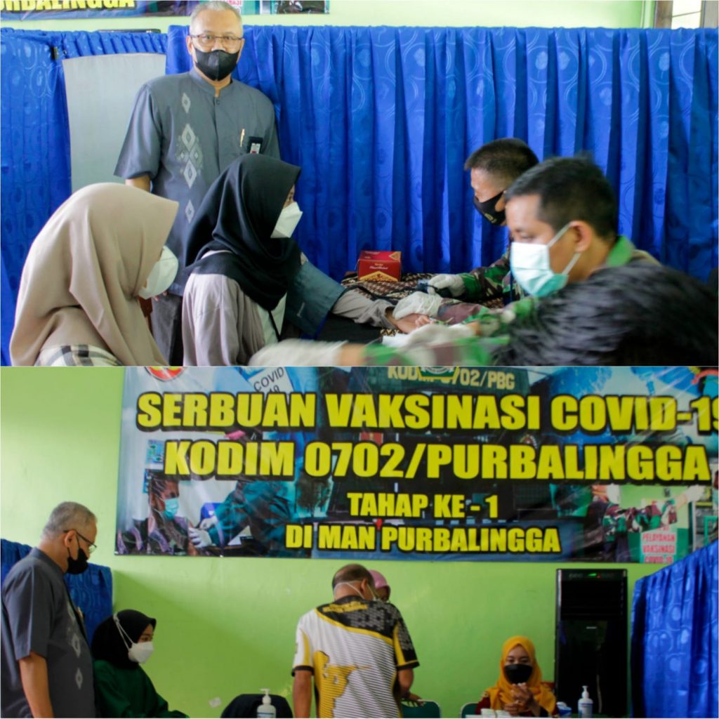 Dapatkan Serbuan Vaksinasi dari Kodim 0702, 285 Siswa MAN Purbalingga  Tervaksin – Kantor Wilayah Kementerian Agama Provinsi Jawa Tengah