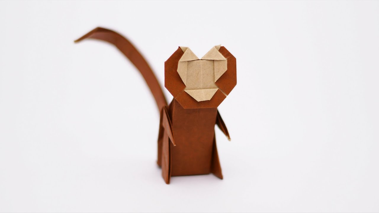 money origami monkey
