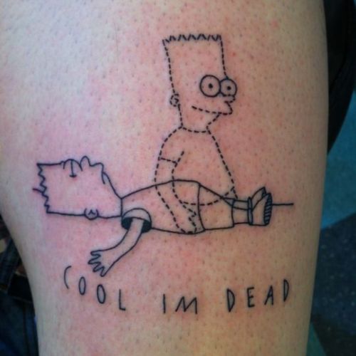 Bart Simpson Tattoos: – All Things Tattoo 500_x_500_jpg