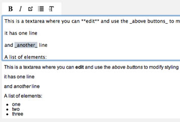Mdmagick Markdown Wysiwyg Editing Jquery Plugins