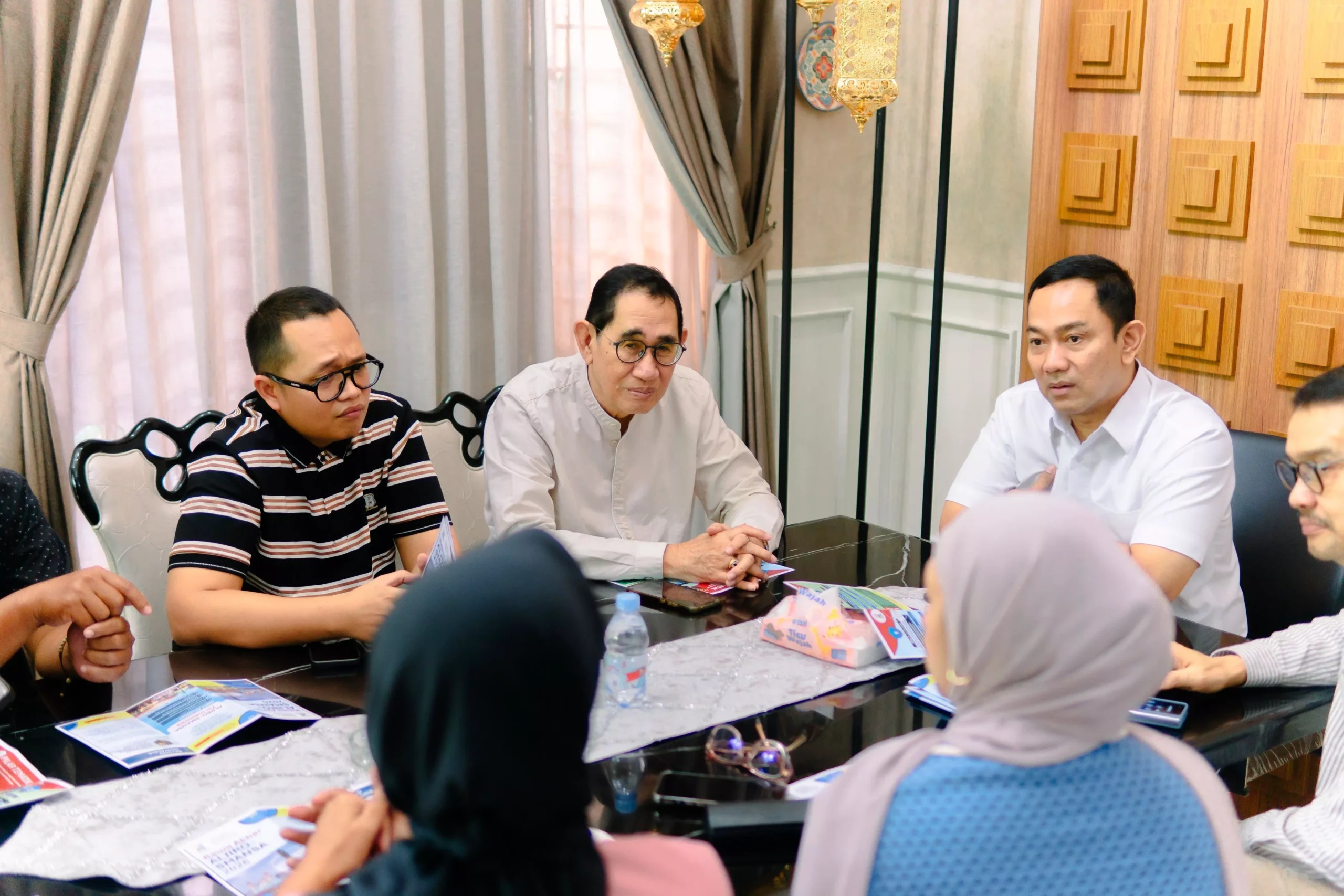 Temui Hendrar Prihadi, Panitia Mubes Aljiro Smansa Bahas Arah Baru Organisasi Alumni