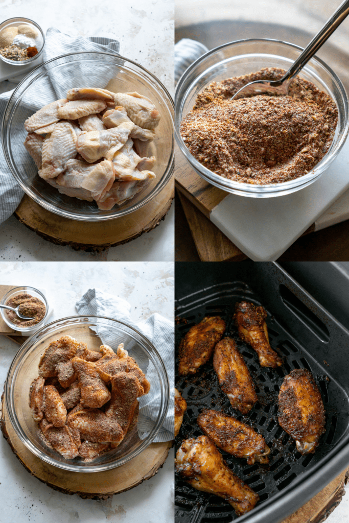 steps to make lemon pepper wings