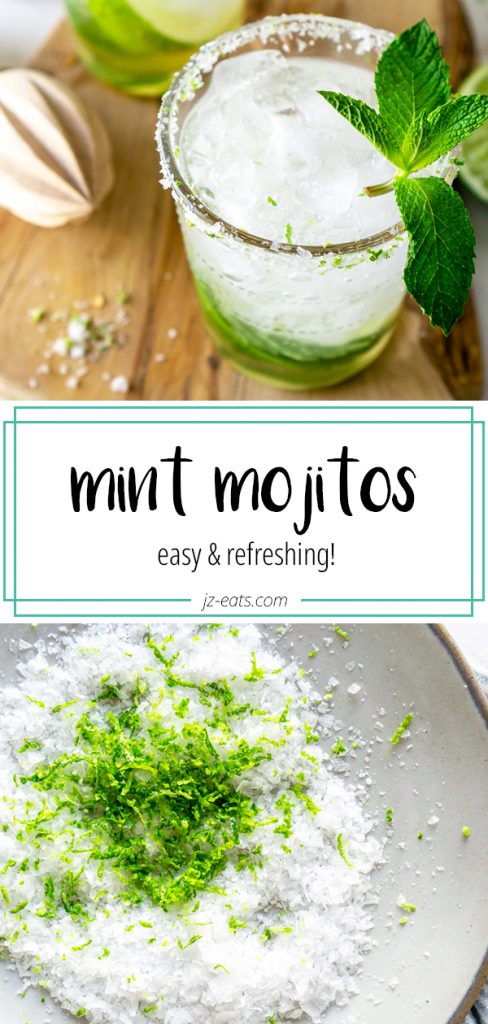 mint mojitos pinterest pin