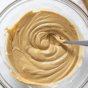 melted peanut butter and chocolate