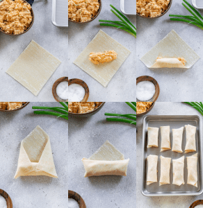 how to roll an egg roll