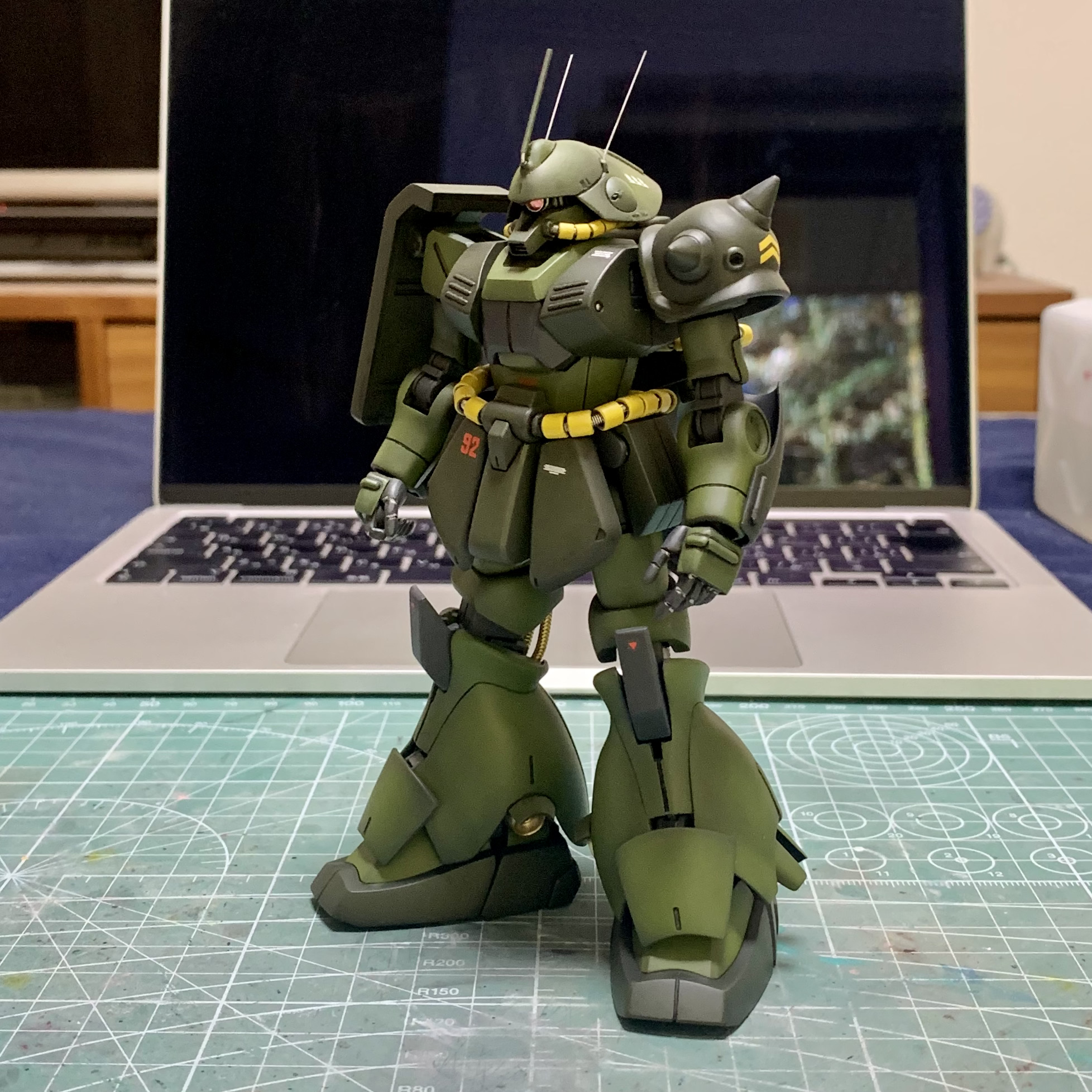 製作記録 HGUC 52 1144 マラサイ その２ – 模型製作 かえる工房