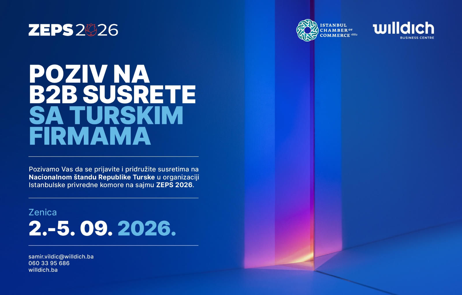 Kalesijski privrednici pozvani na ZEPS 2026: Prilika za saradnju sa Turskom