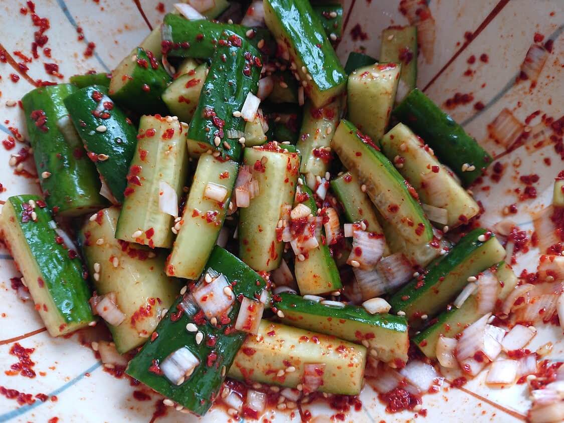 素なしでも簡単やみつき！きゅうりキムチの作り方。長芋入りのアレンジも | カライチ