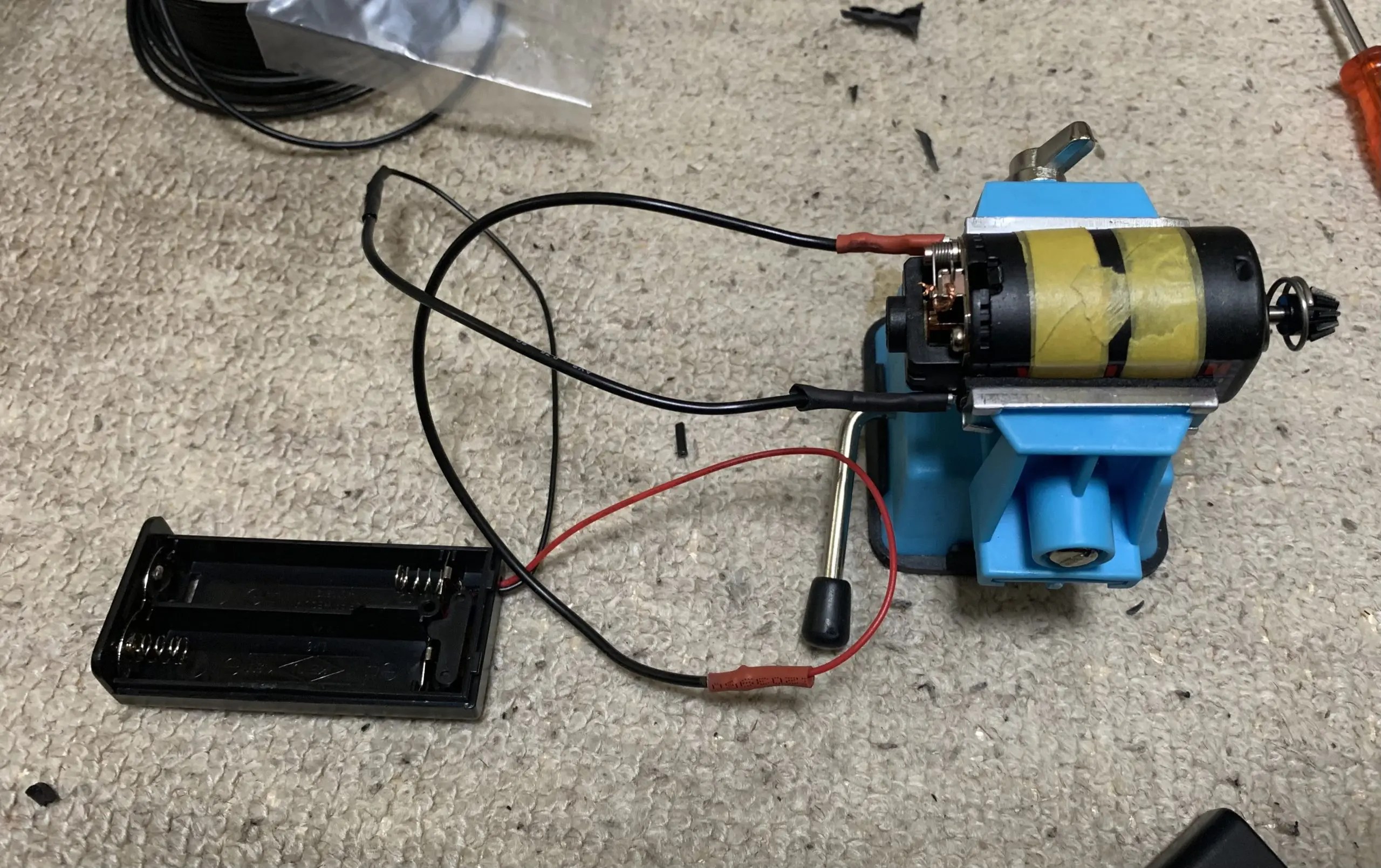 モーター慣らし用ベンチを作ろう（簡単、低価格を目指す）