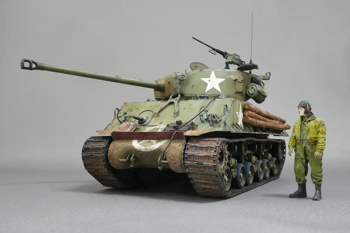 M4A3E8 シャーマン イージーエイト アスカ 1/35 組立と塗装・製作記