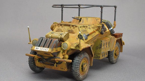 フンクワーゲン Sd.Kfz.223 ドイツ軍無線指揮車 タミヤ 1/35