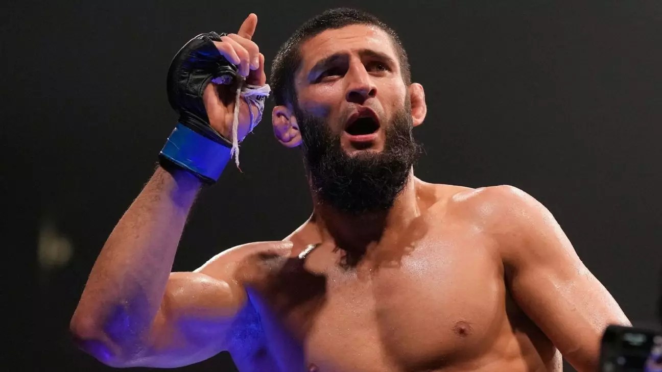 The Rise and Determination of Khamzat Chimaev: A Shot at the UFC Title