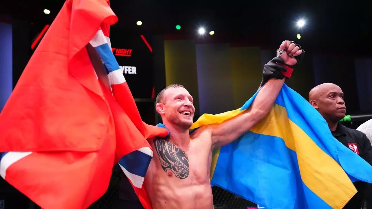 A Tale of Experience and Endurance: Jack Hermansson Outlasts Joe Pyfer in UFC Main Event