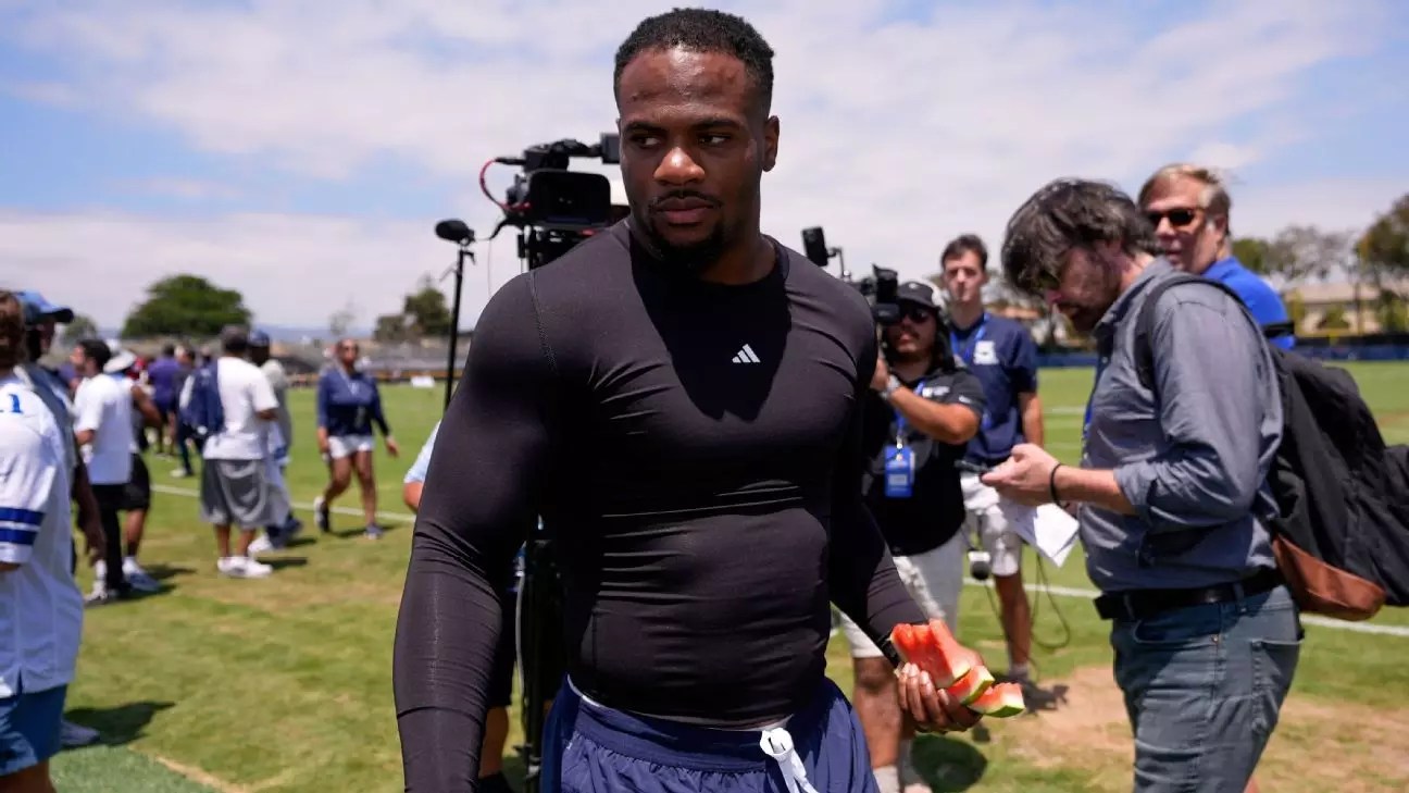 Strategie a víra v Micaha Parsonse: Taktika Dallas Cowboys při řešení kontraktové nejistoty