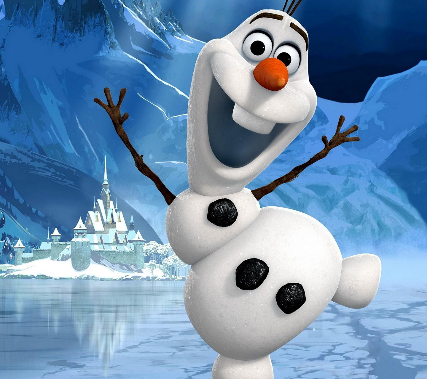 снеговик картинка нарисованная