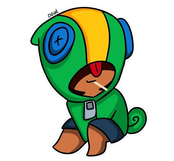 нарисованные картинки леона