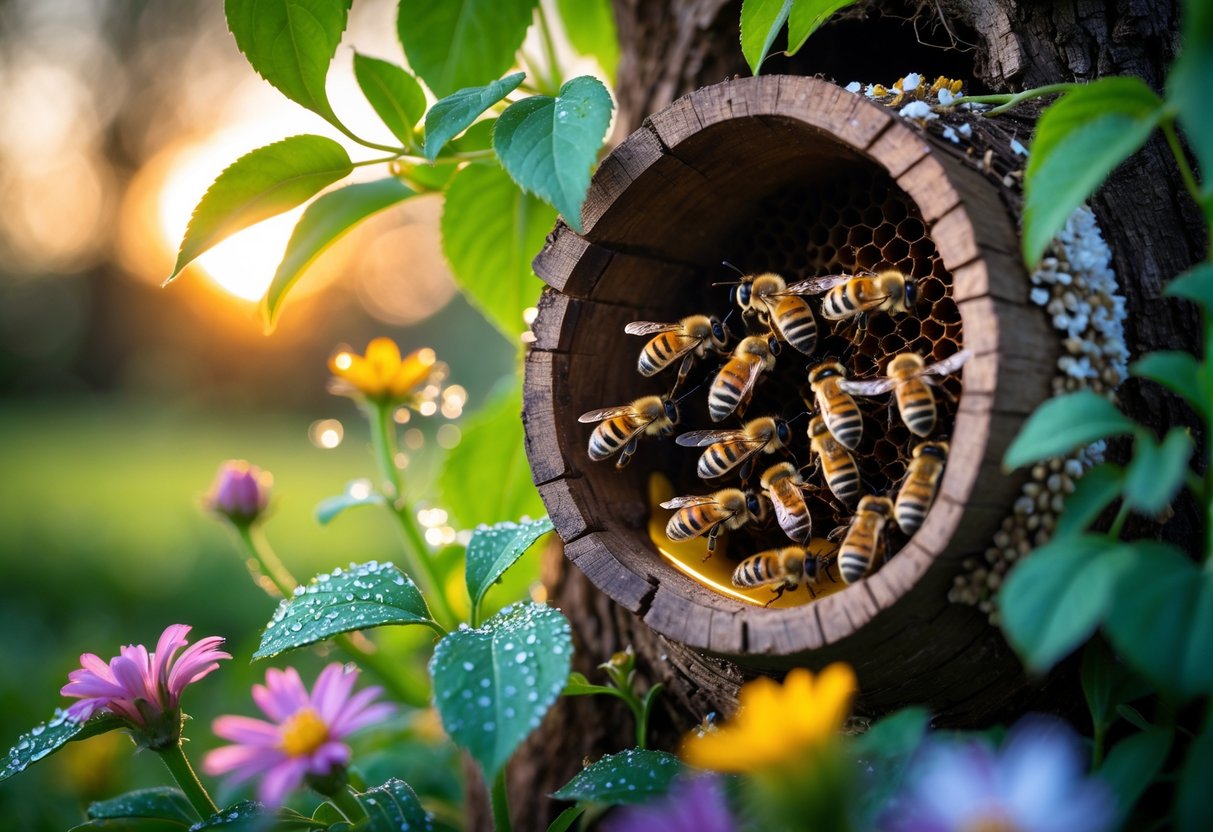 Where Do Garden Bees Go At Night? A Friendly Guide to Their Evening Habits