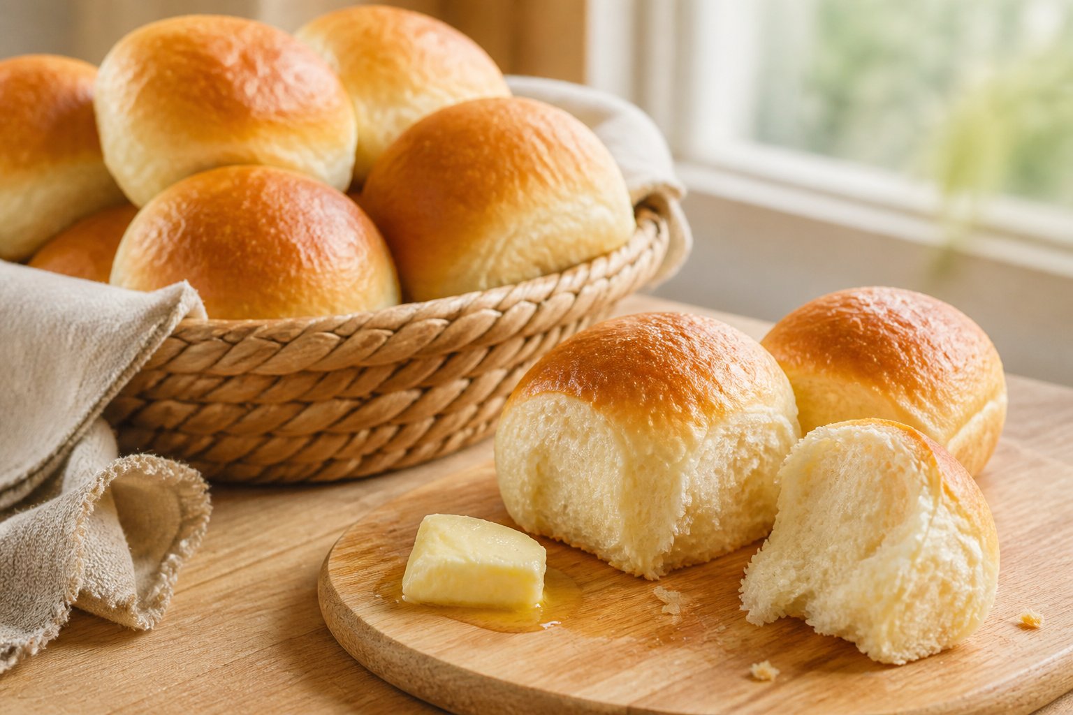 Easy Dinner Rolls Recipe for Soft, Buttery Rolls