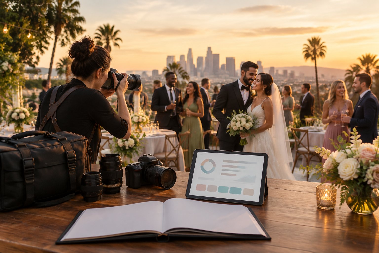 Average Wedding Photographer Cost Los Angeles: 2026 Guide