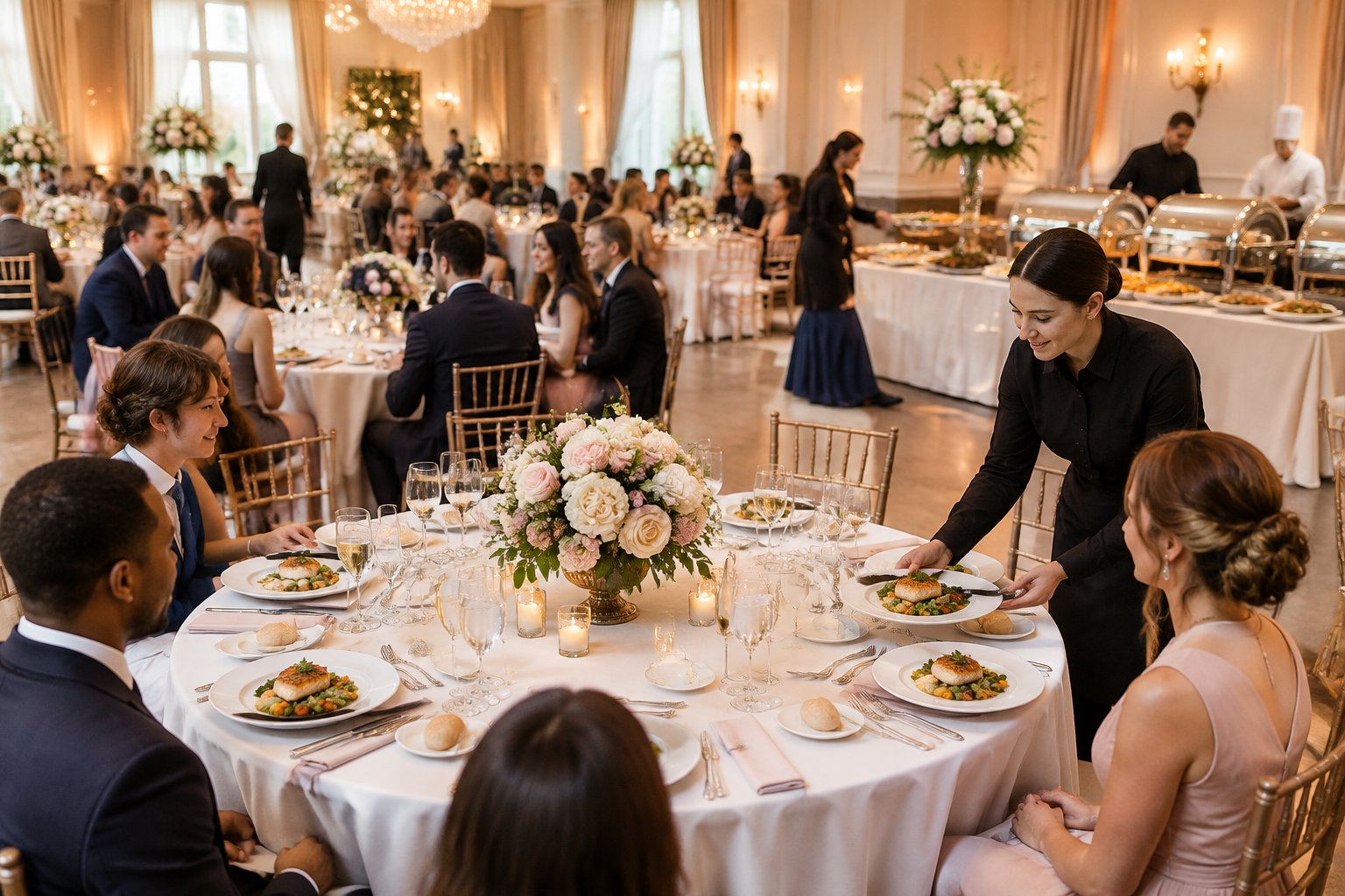 Average Wedding Catering Cost for 100 Guests