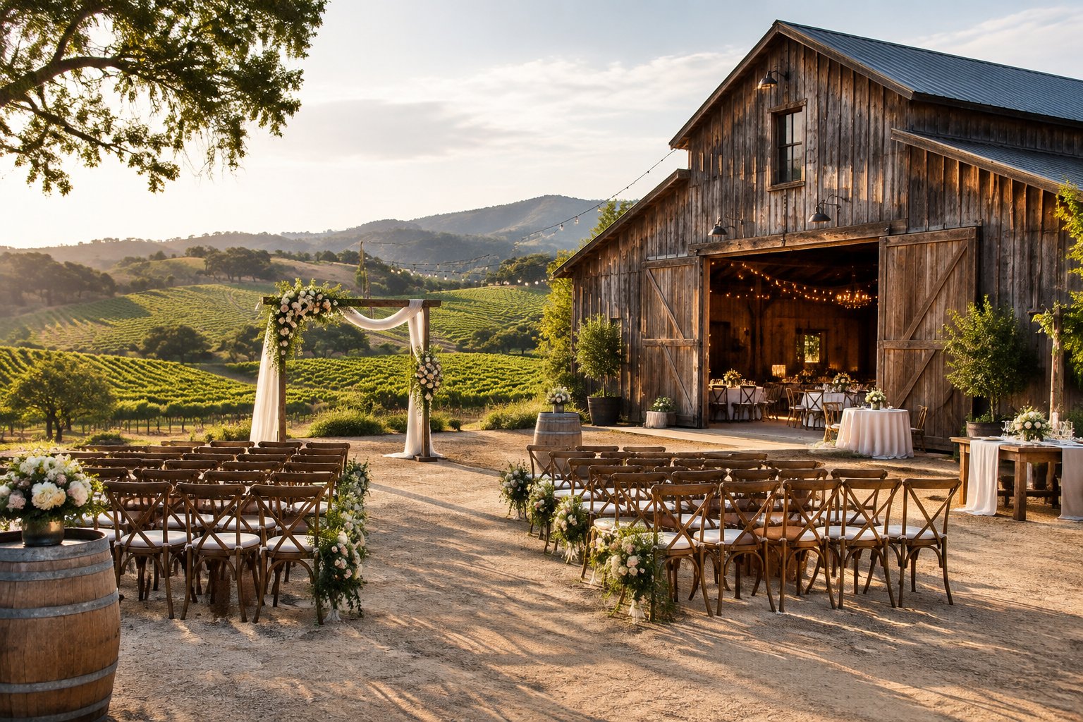 Barn Wedding Venues Sonoma County: Top Rustic Picks