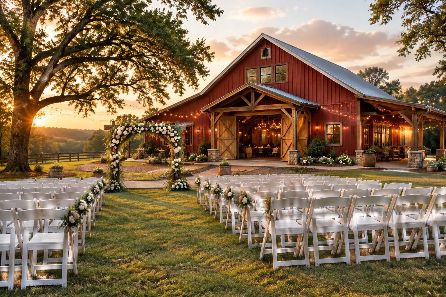 Barn Wedding Venues Quitman: Fawn Hollow Guide