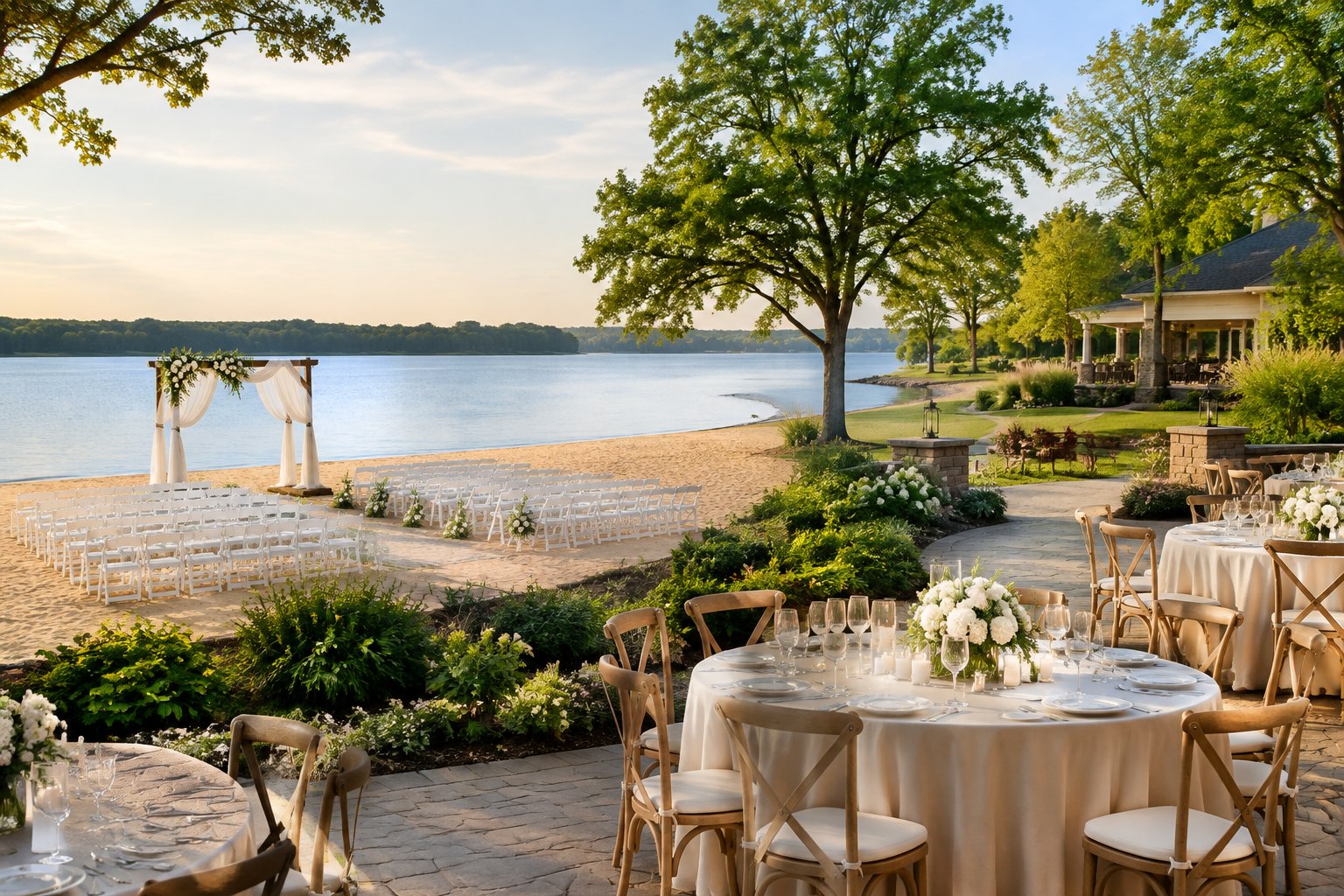 Beach Wedding Venues Zionsville: Waterfront Options Nearby