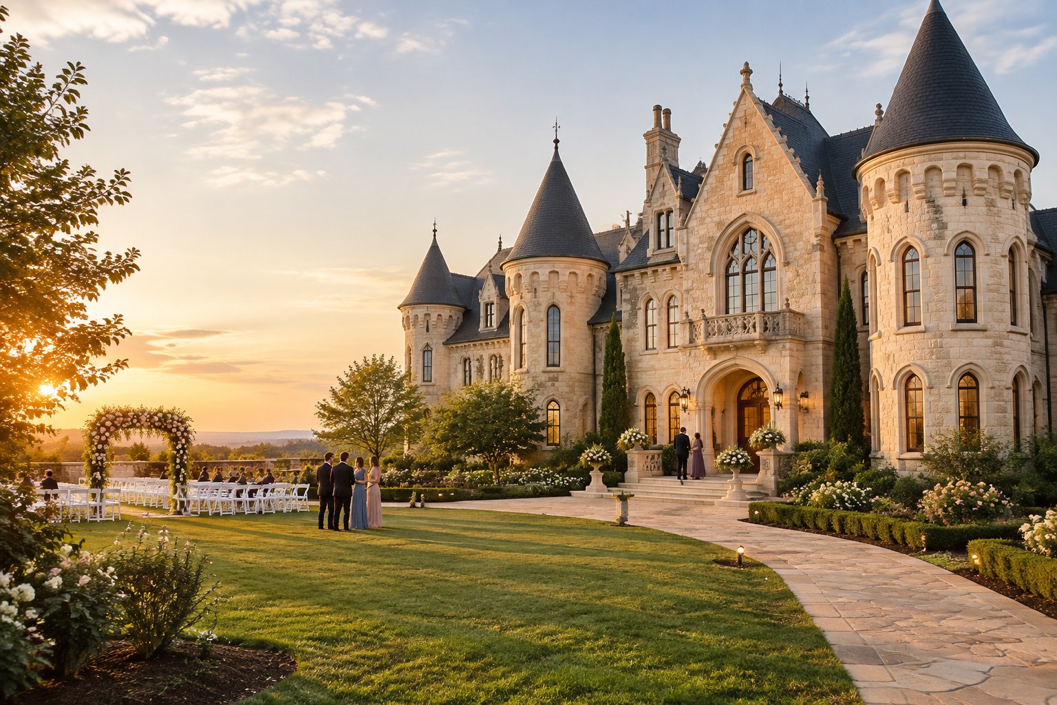 Castle Wedding Venues Joplin: Nearby Fairytale Options