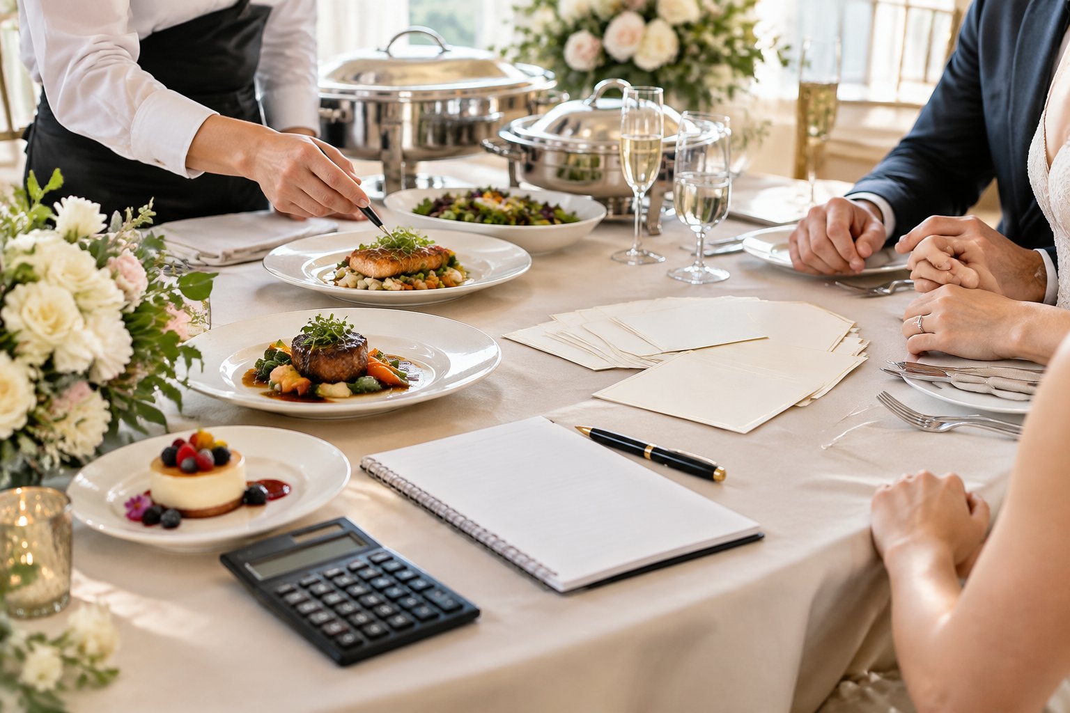Catering Costs for Wedding: Per-Person Pricing and Fees