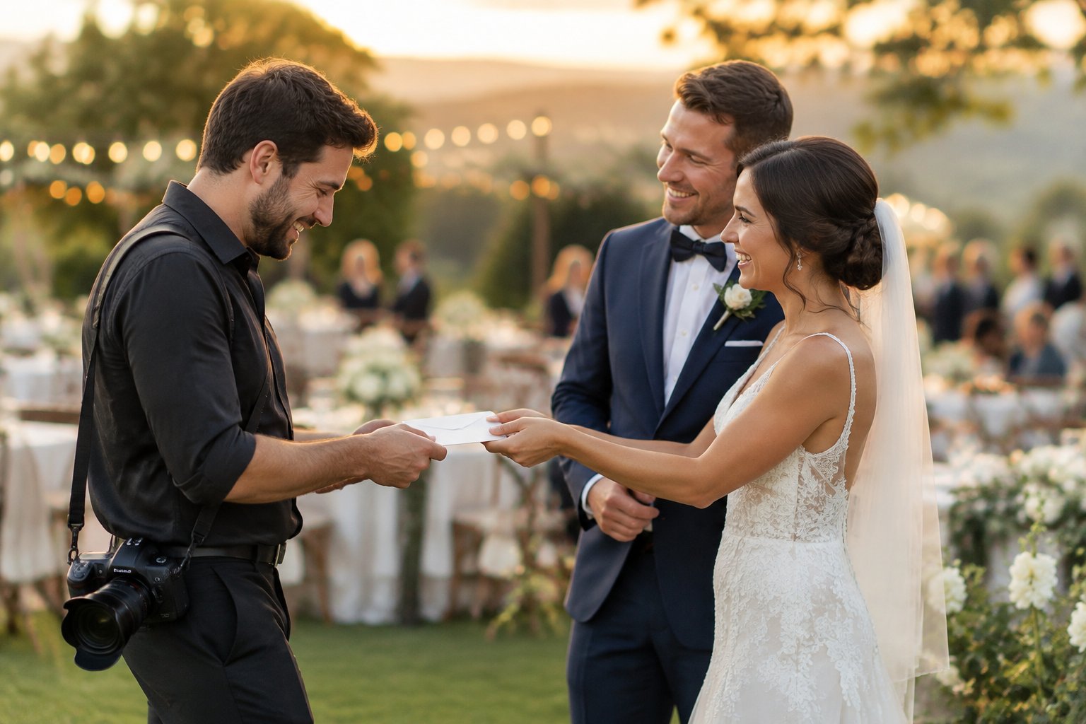 Do You Typically Tip the Photographer at a Wedding?