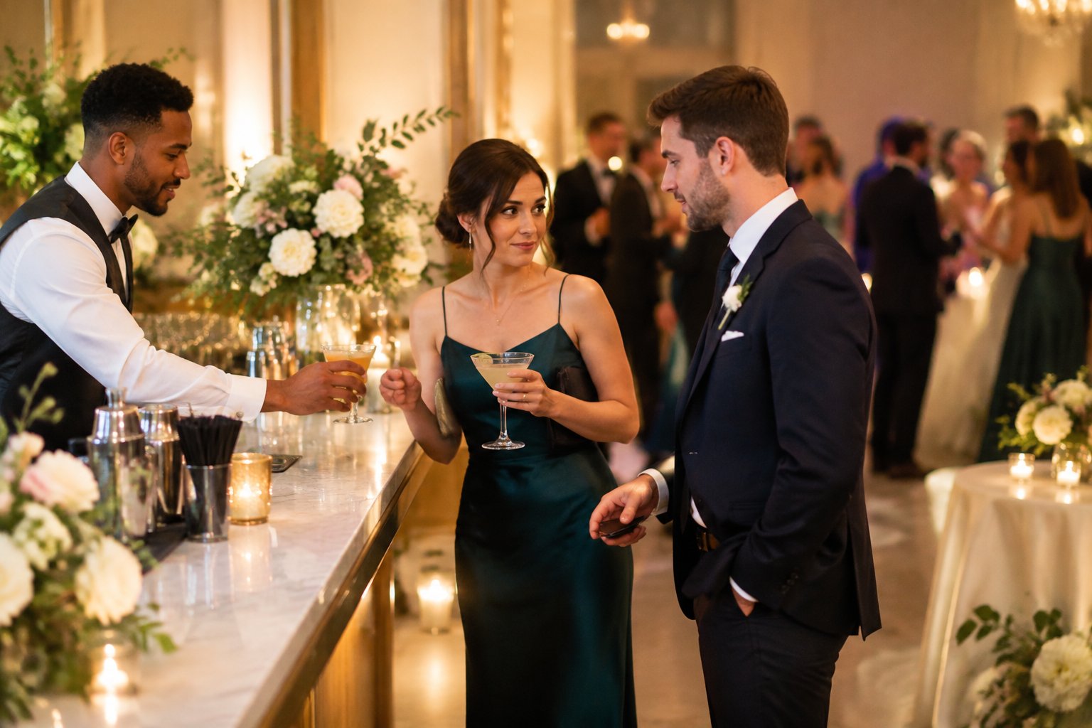 Do You Pay for Your Own Drinks at a Wedding? Etiquette