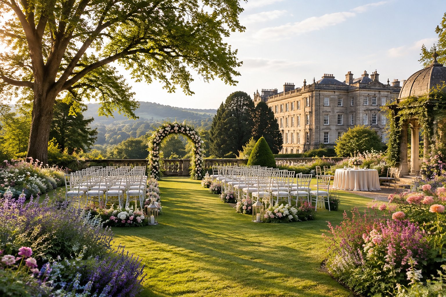 Flower Garden Wedding Venues Chatsworth: Planning Guide