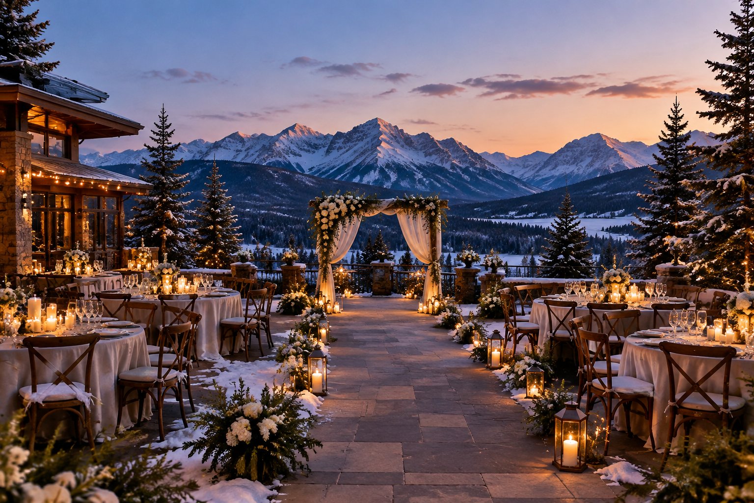 Holiday Wedding Venue Near the Mountains: A U.S. Guide