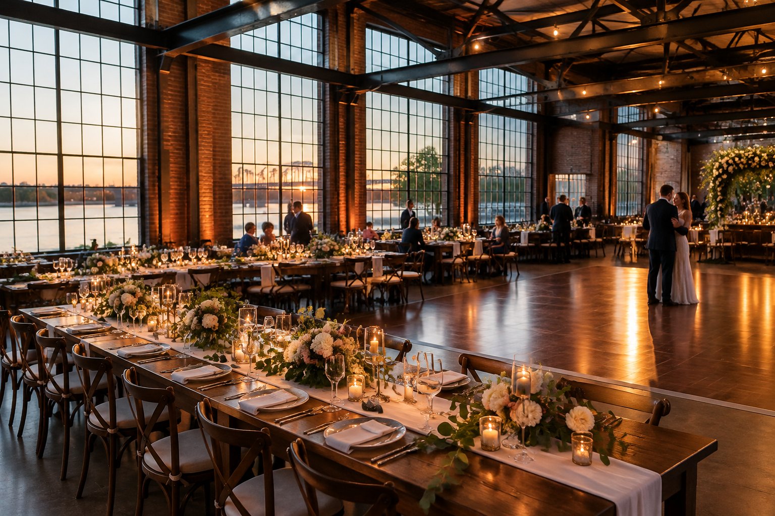 Industrial Wedding Venues Riverside: Loft and Historic Spaces