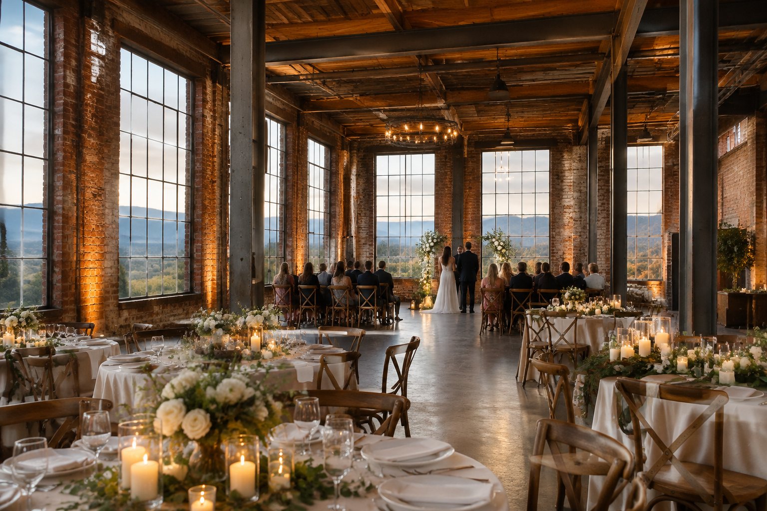 Industrial Wedding Venues Roanoke: Modern Spaces and Nearby Options