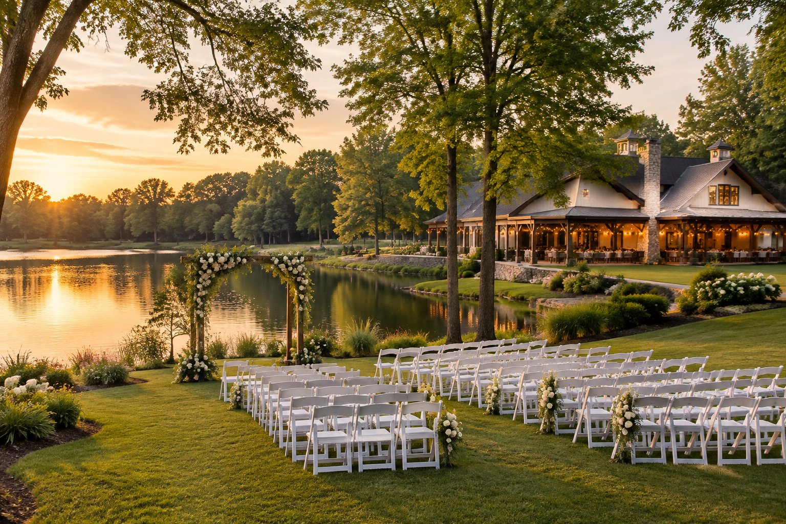 Lakeside Wedding Venues Zionsville: Scenic Nearby Picks