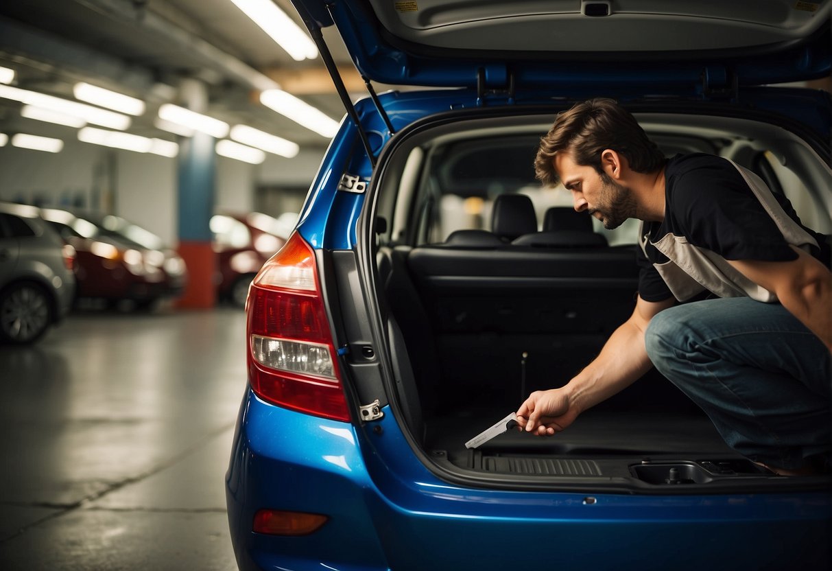 2008 Honda Fit Brake Light Bulb Replacement Guide